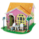 Dream Villa - Casuta din lemn cu mobilier Living Room